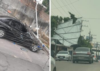 Chuva causa prejuízos em Manaus e Amazonas Energia registra mais de 600 ocorrências emergenciais