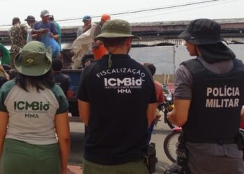 No AM, mais de três toneladas de pirarucu são apreendidas na Reserva Biológica do Abufari