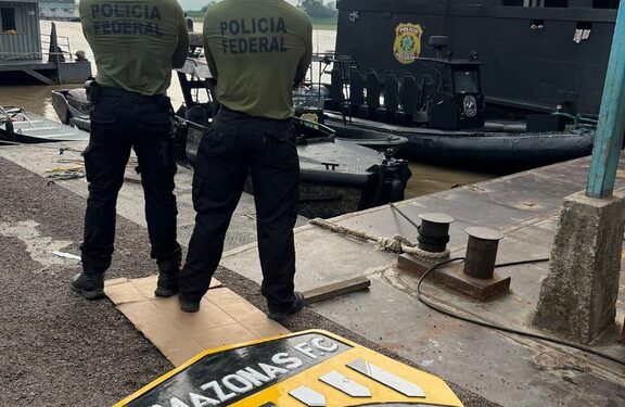 Em Tabatinga, PF prende mulher que transportava drogas em peça de concreto
