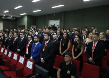 Novos policiais civis tomam posse e Wilson Lima ressalta reforço na segurança, principalmente, no interior do estado