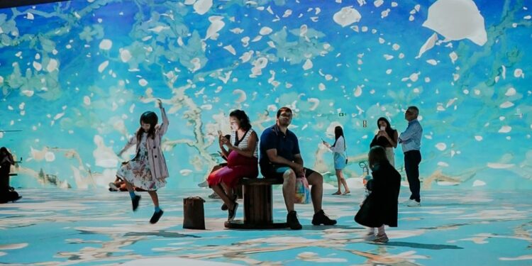 Exposição Van Gogh & Impressionistas está nos últimos dias de exibição em Manaus