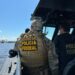 Polícia Federal e Ibama destroem balsas de garimpo ilegal em Manaus