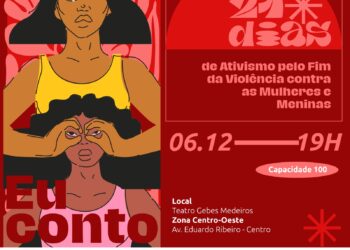 Teatro Gebes Medeiros recebe espetáculo ‘Eu Conto’ nesta quarta-feira
