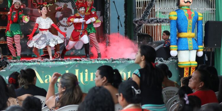 ‘Natal Itinerante’ do Governo do Amazonas inicia apresentações nos bairros de Manaus nesta terça-feira