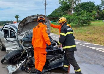 Motociclista morre em acidente entre carro e três motos na AM-070