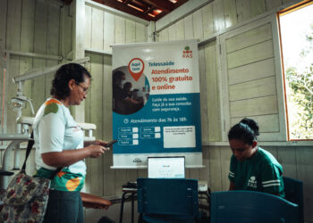Atuação em saúde da FAS registra mais de 600 teleatendimentos e 73 profissionais de saúde capacitados na Amazônia