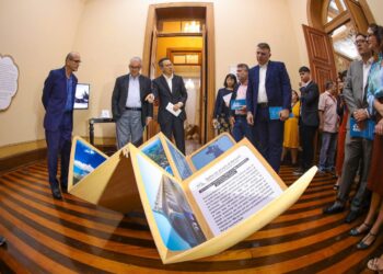 A pluralidade da arquitetura japonesa está em exposição no Centro Cultural Palácio da Justiça