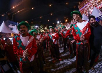Largo de São Sebastião recebe diversas atrações no encerramento da programação de Natal e Ano Novo