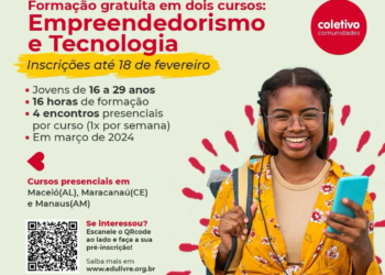 Instituto Coca-Cola Brasil e Educação Livre – Sesi abrem 70 vagas para capacitação gratuita de jovens em Manaus
