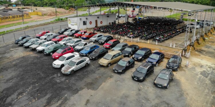 Detran-AM realiza primeiro leilão do ano com 331 veículos disponíveis, na segunda-feira