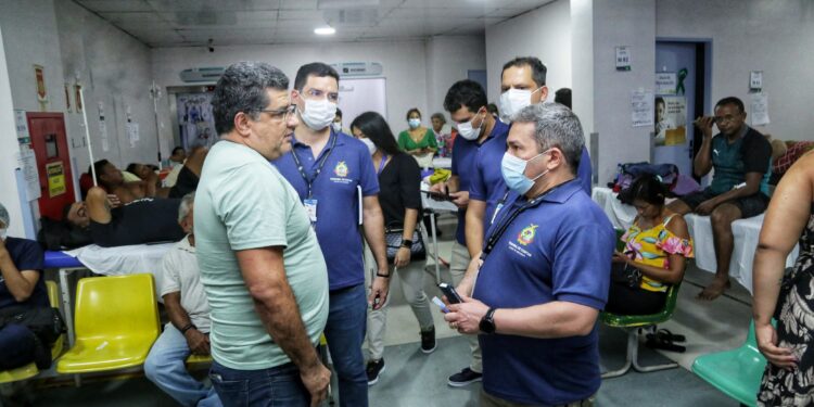 TCE-AM realiza primeira fiscalização do programa Blitz no Hospital 28 de Agosto