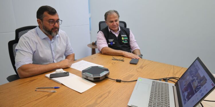 Wilson Lima participa de reunião com ministra da Saúde para apresentar cenário da dengue no Amazonas