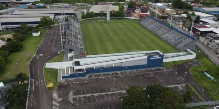Estádio Carlos Zamith será palco da estreia de clube amazonense na Copa do Brasil