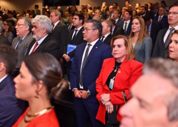 Presidente e conselheiros do TCE-AM prestigiam posse da nova diretoria da Atricon