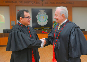 Desembargadores João Simões e Airton Gentil são escolhidos para mandato temporário de dirigentes do TRE-AM
