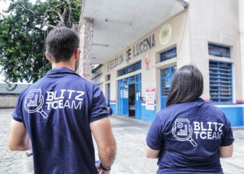 Após recebimento de denúncias, Blitz TCE faz primeira inspeção em escola pública de Manaus