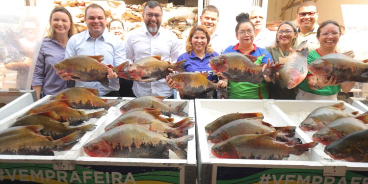 Wilson Lima anuncia doação de mais de 360 toneladas de peixe a instituições assistenciais do Amazonas