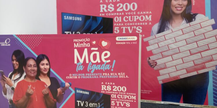 Shopping Grande Circular sorteia tvs de 55 polegadas para o Dia das Mães