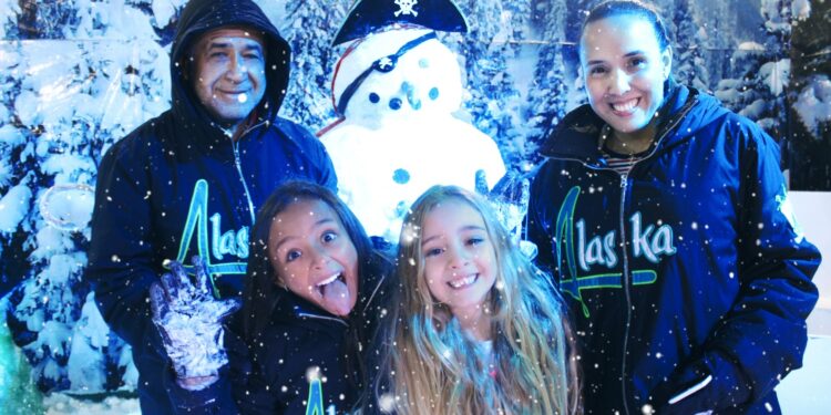 Neve em Manaus: Amazonas Shopping recebe parque temático Ártico Pocket, uma imersão no clima polar