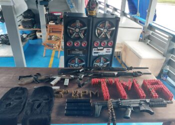 Em Coari, Polícia Militar do Amazonas prende ‘piratas do rio’ com armas de grosso calibre