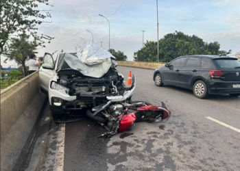 Polícia Civil autua em flagrante homem que invadiu contramão e matou mototaxista em Manaus