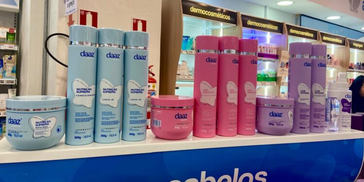 Com formulação vegana e de tecnologia exclusiva, linha Daaz para Cabelos é lançada pela Bemol Farma