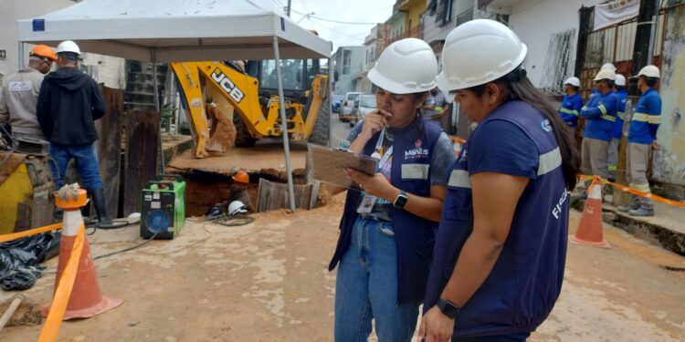 Agência notifica concessionária após rompimento de adutora no bairro Santa Luzia