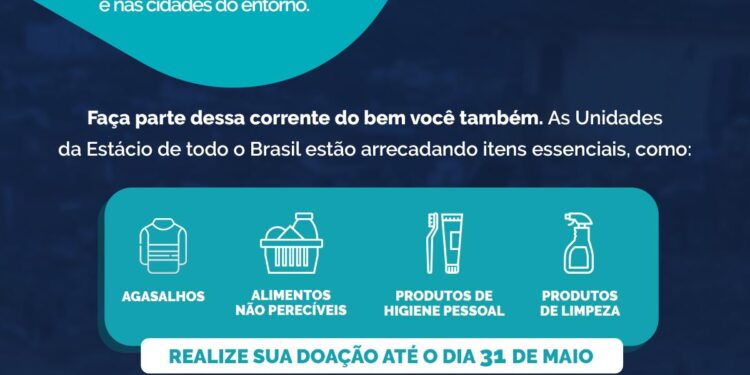 Movimento “Juntos pelo Rio Grande do Sul”  tem ponto de coleta em Manaus