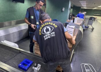 Balanças de bagagens são interditadas no Aeroporto Internacional em Manaus