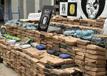 Polícia prende trio e apreende meia tonelada de drogas avaliadas em R$ 7,5 milhões