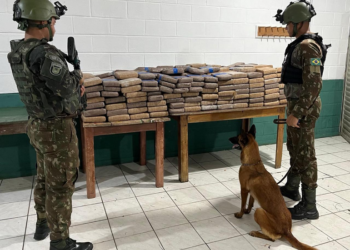 Exército apreende mais de 540kg de drogas na fronteira do Amazonas com a Colômbia