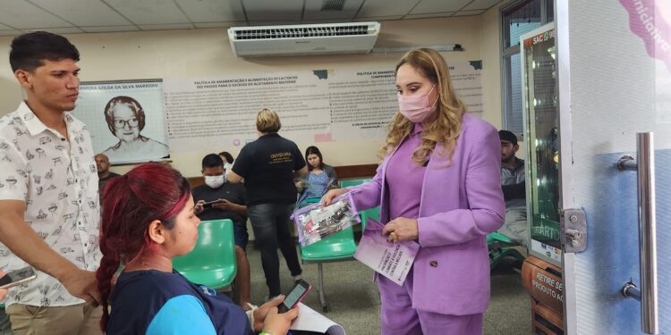 Ouvidora-geral do MPAM visita sexta maternidade em busca de possíveis vítimas de violência