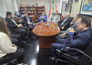 Conselheiro do CNMP faz visita técnica ao MPAM para conhecer iniciativas de inovação​
