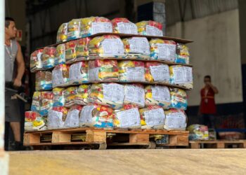 Campanha Compartilhando Solidariedade, do Nova Era, doa meio milhão em cestas básicas para instituições beneficentes
