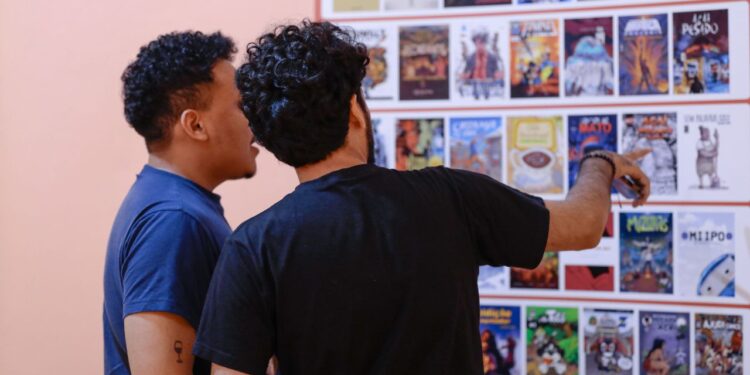 Exposição de quadrinhos ‘Sangue, Suor e Nanquim’ segue em exibição na Galeria do Largo