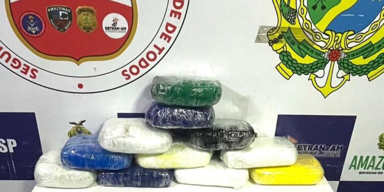 Cadela policial encontra drogas avaliadas em mais de R$ 500 mil