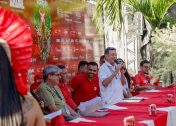 Festival de Parintins 2024: Em projeto de arena, Garantido promete exaltar suas origens, celebrar a ancestralidade e cantar pela esperança