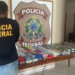 PF apreende 163 kg de cocaína em embarcação no Amazonas