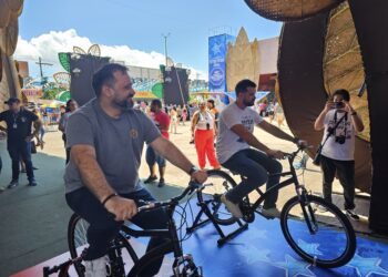Festival de Parintins 2024: Semig-AM traz energia sustentável e interatividade aos brincantes