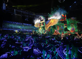 Parintins: Boi Caprichoso apela em favor da proteção da floresta, na última noite no Bumbódromo