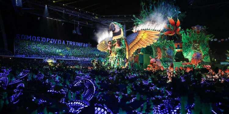 Parintins: Boi Caprichoso apela em favor da proteção da floresta, na última noite no Bumbódromo