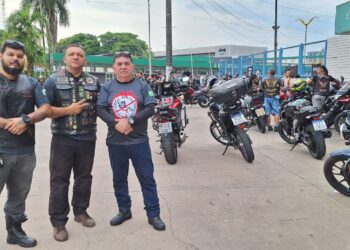 Motociclistas realizam motociata em Manaus contra linha de cerol