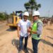 Governador Wilson Lima vistoria obras de saneamento do programa Asfalta Amazonas no bairro Tarumã