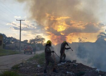 Em agosto, Corpo de Bombeiros atendeu mais de 320 ocorrências de incêndios na capital
