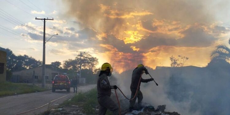 Em agosto, Corpo de Bombeiros atendeu mais de 320 ocorrências de incêndios na capital