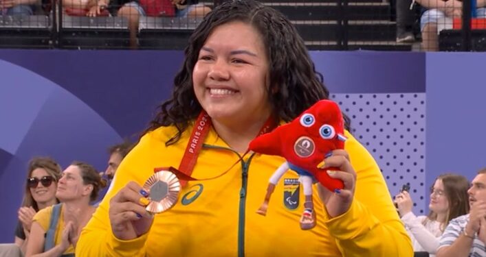 Amazonense Maria de Fátima brilha e conquista medalha de bronze nas Paralimpíadas de Paris