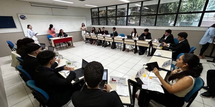 Martha Falcão se torna palco de simulação do trabalho dos órgãos das Nações Unidas