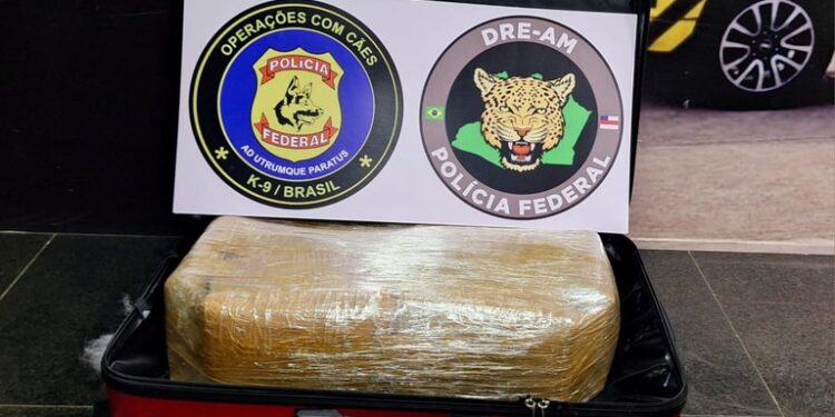 Polícia Federal prende mulher e apreende 15kg de drogas em aeroporto de Manaus