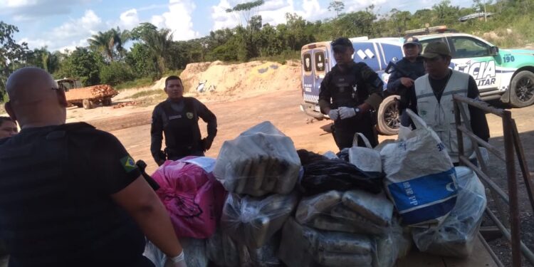 Polícia Civil incinera aproximadamente 200kg de drogas em Barcelos 