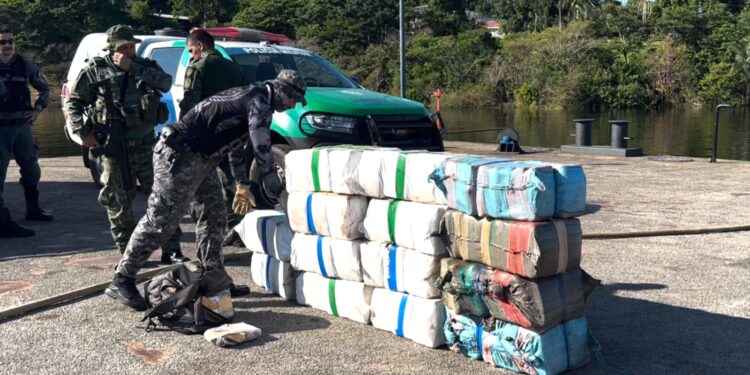 Apreensão de drogas no Amazonas é recorde neste ano, o maior volume desde 2015